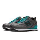 New Balance Precious Metals 574 Women's 574 Shoes - Black, Teal (wl574mbk)
