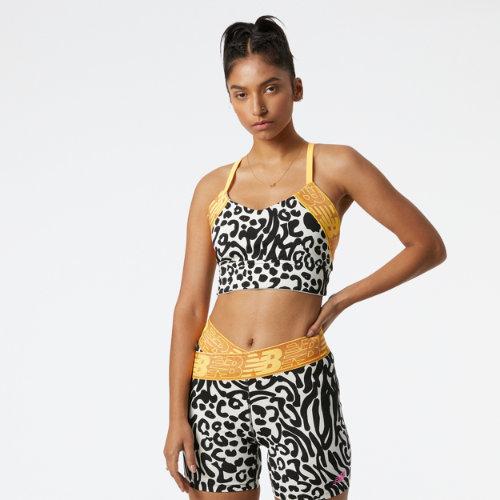 New Balance Women's Relentless Printed Crop Bra