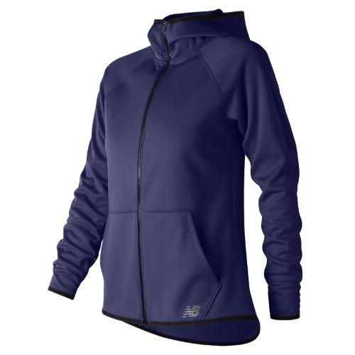 New Balance 73157 Women's Nb Corefleece Full Zip - Navy (wj73157pgm)