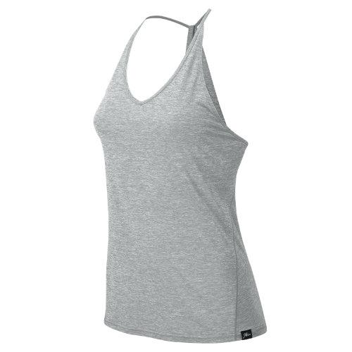 New Balance 63464 Women's J.crew Free Flow Tank - Grey (wt63464sel)