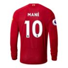 New Balance 939828 Men's Liverpool Fc Home Ls Jersey Mane Epl Patch - (mt939828-19yh)