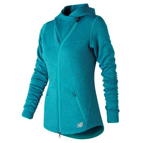 New Balance 73100 Women's Nb Heat En Route Jacket - Green (wj73100pis)