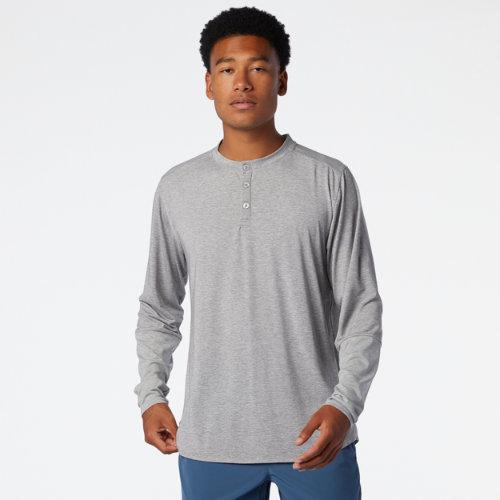New Balance Mens Fortitech Henley