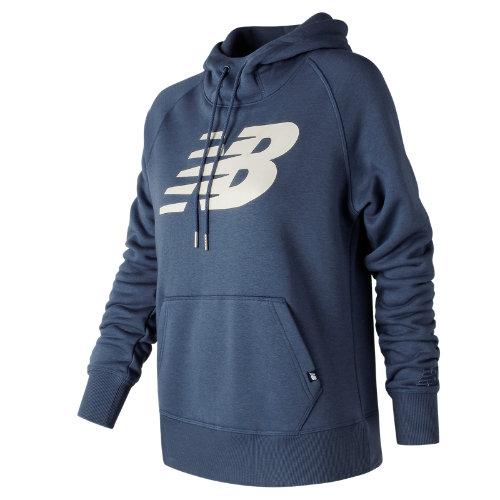 New Balance 73526 Women's Essentials Pullover Hoodie - Navy (wt73526vti)