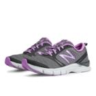 New Balance 711 Heathered Women's Gym Trainers Shoes - Black, Grey, Violet Haze (wx711bk)