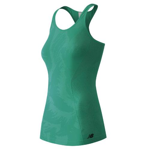 New Balance 61135 Women's M4m Seamless Tank - Green (wt61135gal)