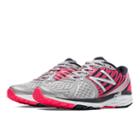 New Balance 1260v5 Women's Stability And Motion Control Shoes - Silver, Pink Glo, Black (w1260sp5)