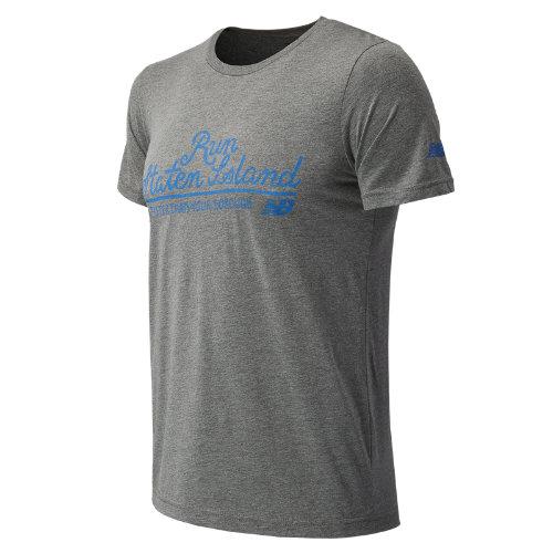 New Balance 63250 Men's Nyrr Staten Island Ss Tee - Grey (mt63250vag)