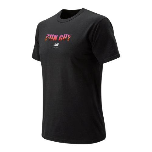 New Balance 93704 Men's Cali Fun Guy Tee - Black (mt93704bk)
