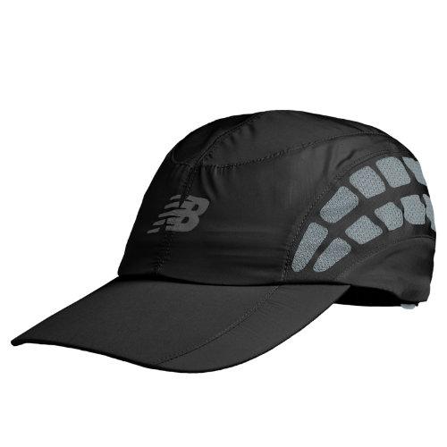 New Balance Men's & Women's Momentum Stride Cap - Black, Grey (nb-d57blk)