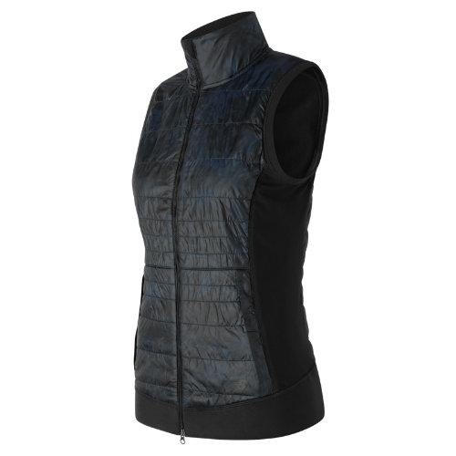 New Balance 63121 Women's Nb Heat Hybrid Vest - Navy (wv63121gfp)