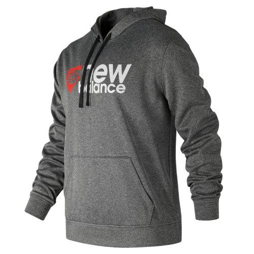 New Balance 704 Men's Nb Stack Plate Hoodie - Grey/red (tmmt704dh)