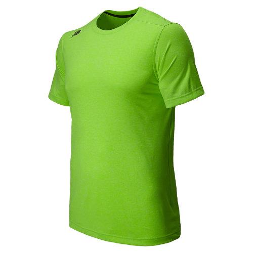 New Balance 4398 Men's Short Sleeve Tech Tee - Chemical Green Heather (mft4398cgh)
