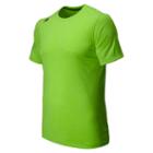 New Balance 4398 Men's Short Sleeve Tech Tee - Chemical Green Heather (mft4398cgh)