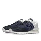 New Balance 574 Re-engineered Breathe Men's Sport Style Sneakers Shoes - Navy/white (mtl574mn)
