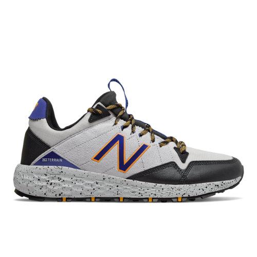 New Balance Fresh Foam Crag Trail Men's Trail Running Shoes - Grey/black/blue (mtcrglm1)