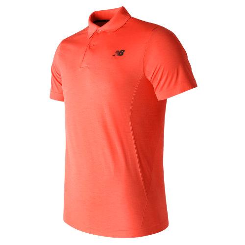 New Balance 71014 Men's M4m Seamless Polo - Orange (mt71014sur)