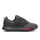 New Balance 247 Sport Kids' Pre-school Lifestyle Shoes - Grey/navy (ka247t1p)