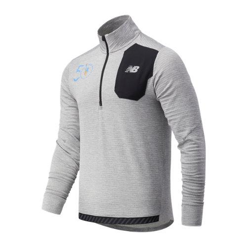 New Balance Men's Nyc Marathon Impact Run Grid Back Half Zip