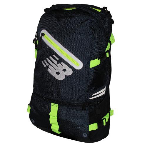 New Balance Men's & Women's Commuter Backpack - Grey/green/black (500001bk)