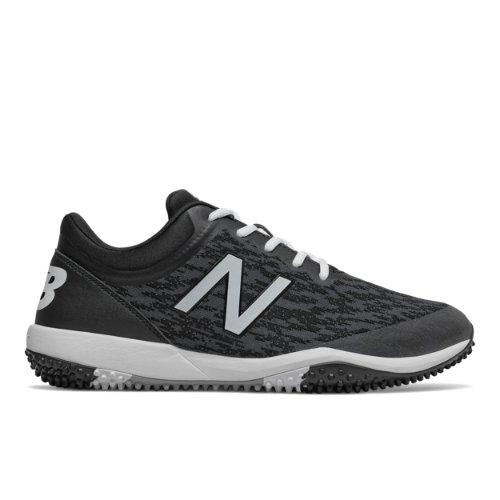 New Balance 4040v5 Turf Men's Cleats And Turf Shoes - Black/white (t4040bk5)
