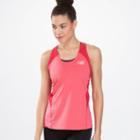 New Balance 4101 Women's Boylston Singlet - Watermelon, Ruby (wrt4101wtm)