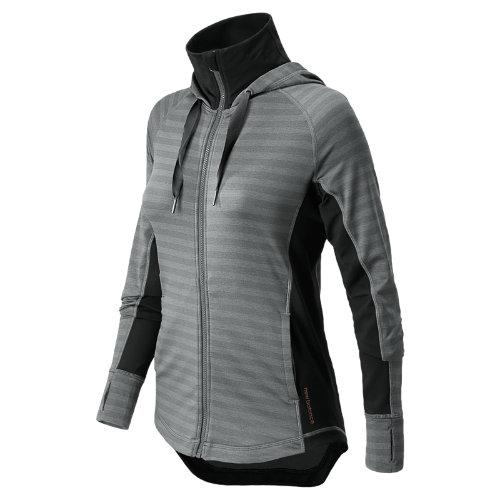 New Balance 4397 Women's Achieve Jacket - Anthracite, Black (wfj4397bgr)