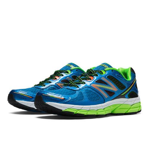 New Balance 860v4 Men's Running Shoes - Blue, Lime Green (m860bg4)