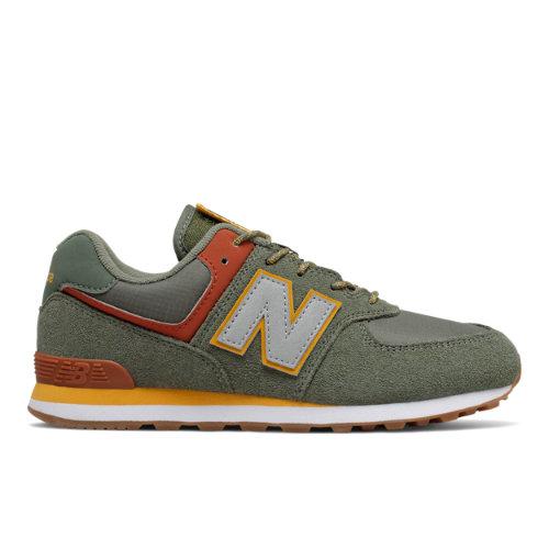 New Balance 574 Kids Grade School Lifestyle Shoes - (gc574v1-26671-b)