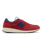 New Balance 420 Re-engineered Suede Men's Sport Style Sneakers Shoes - Red/blue (mrl420sc)