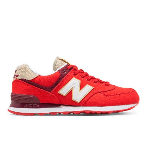 New Balance 574 Retro Surf Men's 574 Shoes - Red/white (ml574rtc)