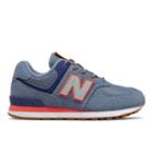 New Balance 574 Kids' Pre-school Lifestyle Shoes - Blue/pink (pc574paa)