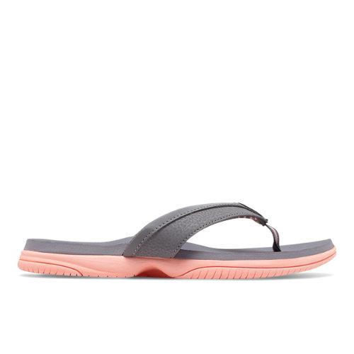 New Balance Jojo Thong Women's Flip Flops Shoes - Grey/pink (w6090grp)