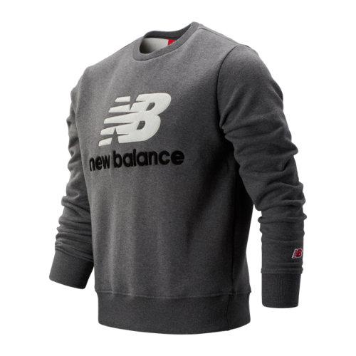 New Balance 93546 Men's Nb Athletics Stadium Crew - Grey (mt93546dgh)