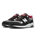 580 New Balance Women's Running Classics Shoes - Black, White, Red (wrt580bd)