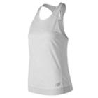 New Balance 91251 Women's Q Speed Breathe Tank - White (wt91251wt)