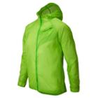 New Balance 5100 Men's Ultra Hooded Jacket - Chemical Green, Acidic Green (mrj5100cmg)