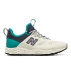 New Balance Fresh Foam Trailbuster Men's Outdoor Sport Style Sneakers Shoes - Off White/green/purple (mfltbdwp)