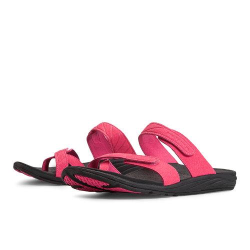 New Balance Revitalign Refresh Slide Women's Slides Shoes - Black/exuberant Pink (w3056bki)