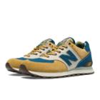 New Balance Botanical Garden 574 Men's 574 Shoes - Yellow, Blue, Off White (ml574ohy)