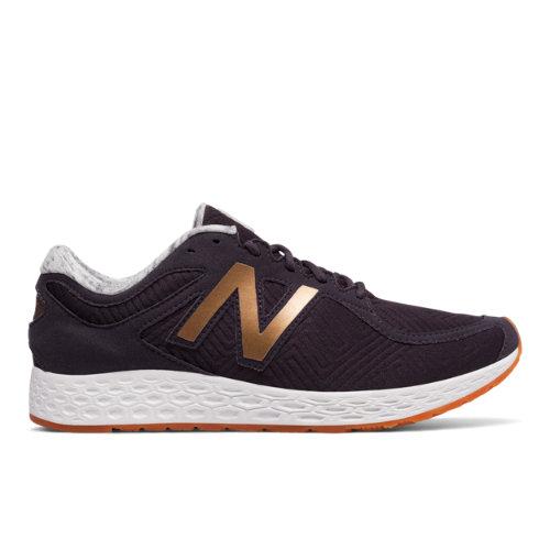 New Balance Fresh Foam Zante Rose Gold Women's Sport Style Shoes - Purple/brown (wlzantaa)