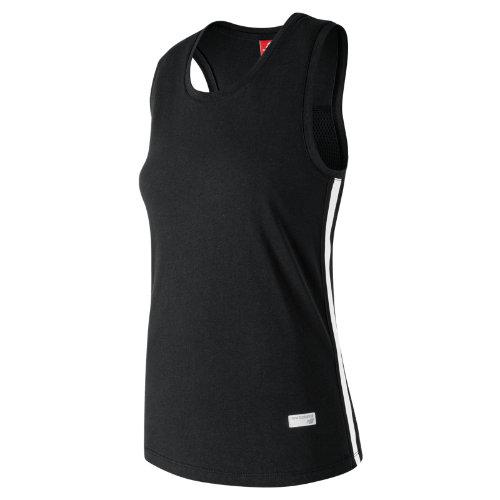 New Balance 91558 Women's Nb Athletics Racerback Tank - Black (wt91558bk)