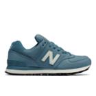 New Balance 574 Canvas Women's 574 Shoes - Blue (wl574mdc)