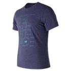 New Balance 83078 Men's Pace Heather Tech Tee - (mt83078)