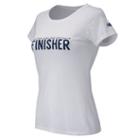New Balance 71607 Women's United Nyc Half Finisher Ss Tee - White (wt71607vwt)