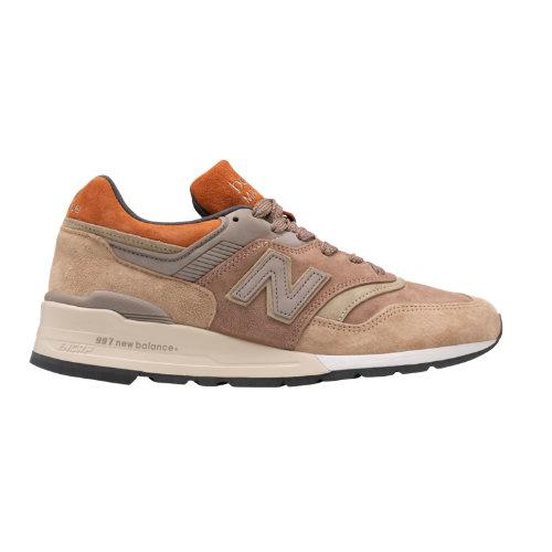 New Balance Made In Us 997 Men's Shoes - Tan/brown (m997naj)