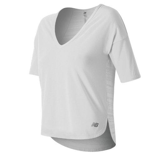 New Balance 61111 Women's Favorite Tee - White (wt61111wt)