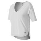 New Balance 61111 Women's Favorite Tee - White (wt61111wt)
