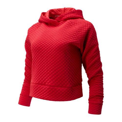 New Balance 93119 Women's Nb Heat Loft Hoodie - Red (wt93119rep)