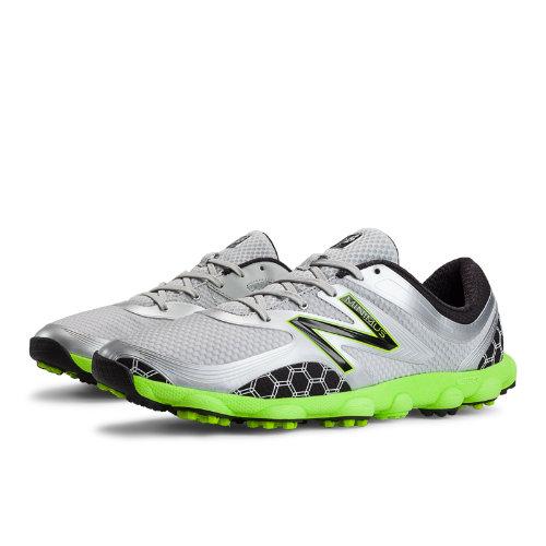 New Balance Minimus Sport Golf Men's Golf Shoes - Light Grey, Lime Green, Black (nbg1001grg)
